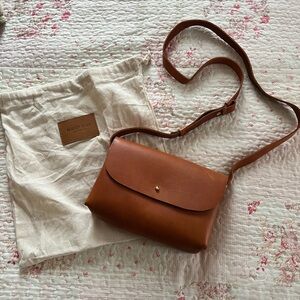 Parker Clay City Crossbody Rust Brown